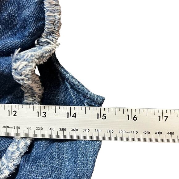 Alexis Blue One-Shoulder Ruffle Romper - Picture 9 of 10